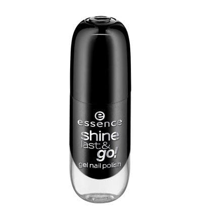 Essence Shine Last & Go, Gel Nail Polish - 46 Black is Back