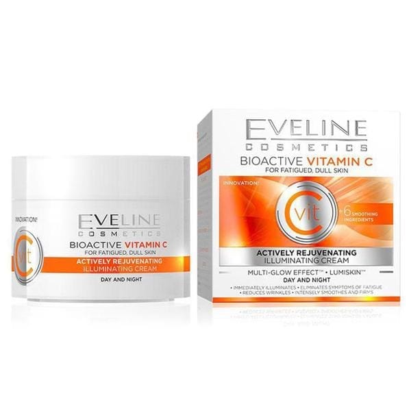 Eveline Cosmetics Bio-Active Vitamin C Illuminating Cream Day & Night - 50 Ml