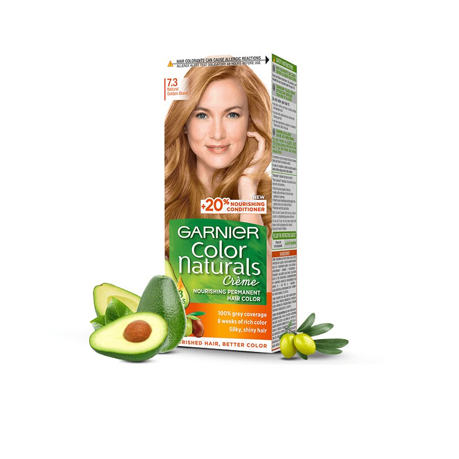 Garnier Color Naturals Creme - 7.3 Natural Golden Blond Hair Color