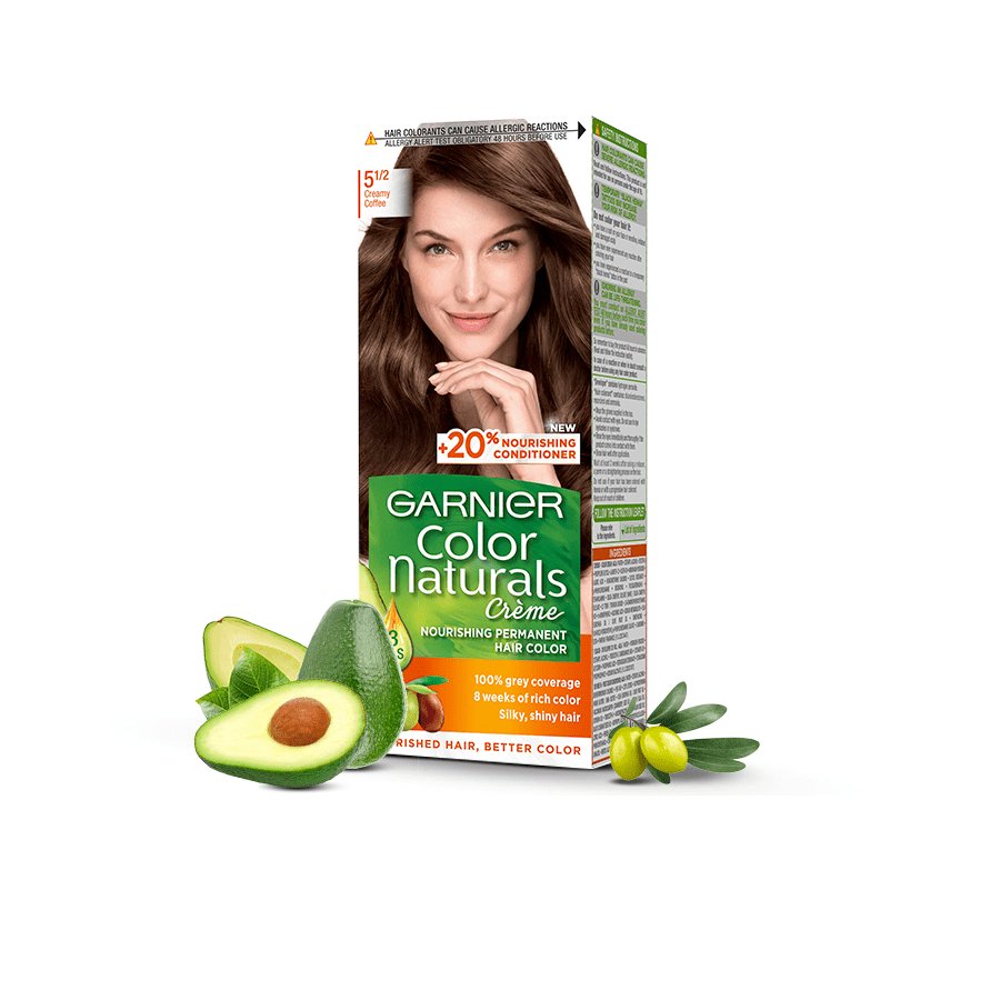 Garnier Color Naturals Creme - 5 1/2 Creamy Coffee Hair Color