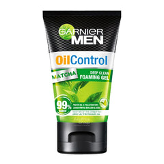 Garnier Men Oil Control Matcha Deep Clean Foaming Gel 100ml