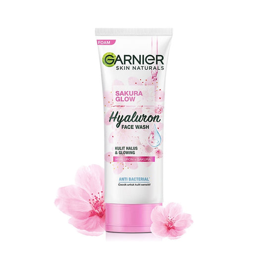 Garnier Sakura Glow Hyaluron Face Wash 100ml