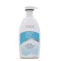 Vince Hyaluronic Acid & Coconut Oil Hydrating Body Milk, For All Skin Types, 300ml
