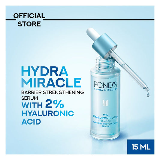 Ponds Hydra Miracle 2% Hyaluronic Acid Serum 72Hrs Hydration - 15ml