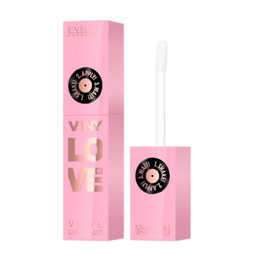 Eveline VinyLove Liquid Vinyl Lipstick with Gloss Effect No. 01 Pinky 4ml