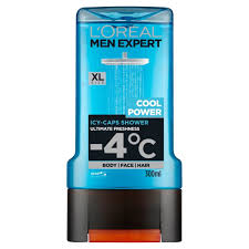 L'Oreal Paris Men Expert Cool Power Icy-Caps Shower Gel, 300ml