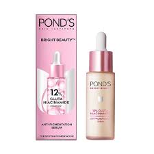 Pond’s – Bright Beauty Serum – 12% Gluta Niacinamide Dark Spot Corrector & Glow Booster – 30 ml