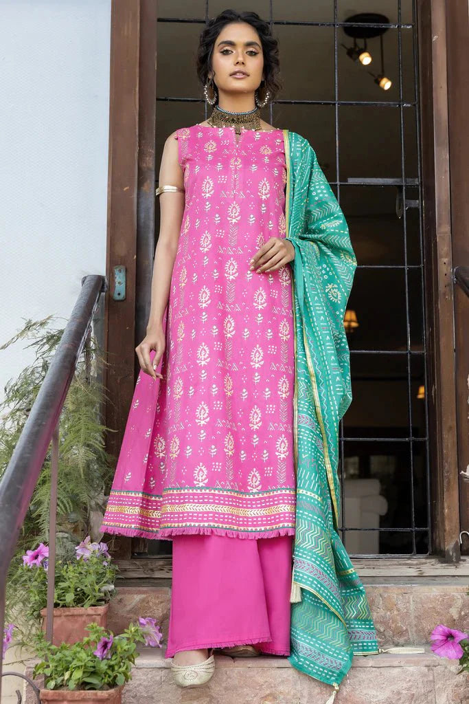 Dareechay By Lakhany Printed Lawn Unstitched 3 Piece (DPC-3011)