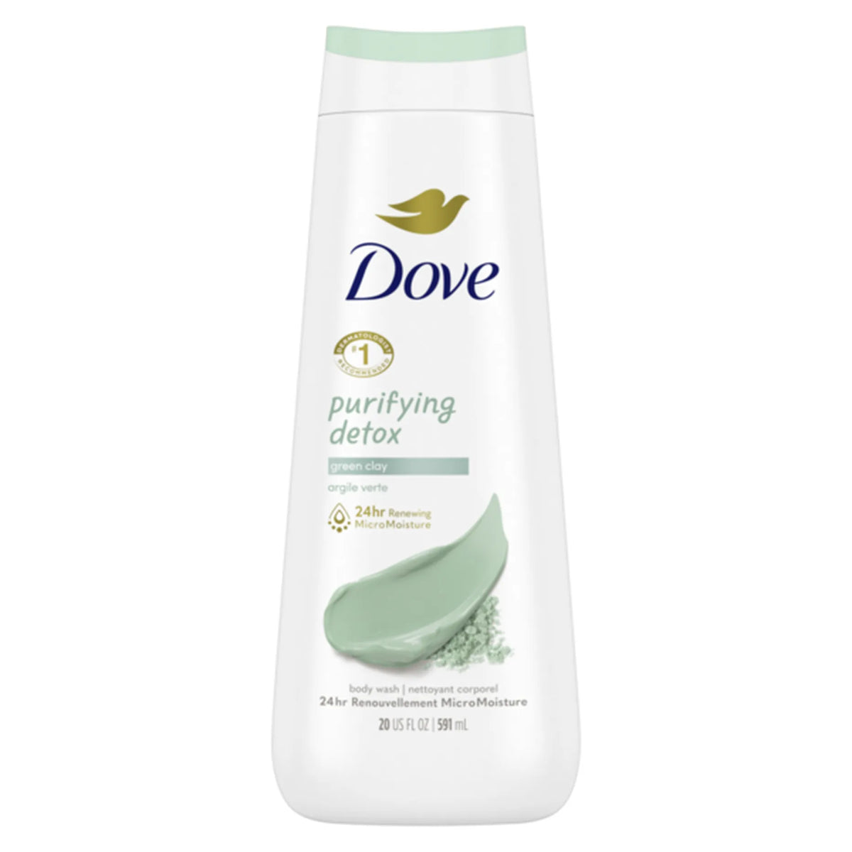 Dove Purifying Detox With Green Clay Nourishing Body Wash 591ML