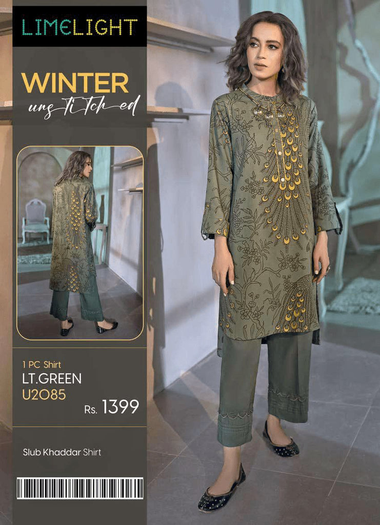 Limelight Un-Stitch 1 Pc Gold Pasting Shirt U2085 – Final Choice