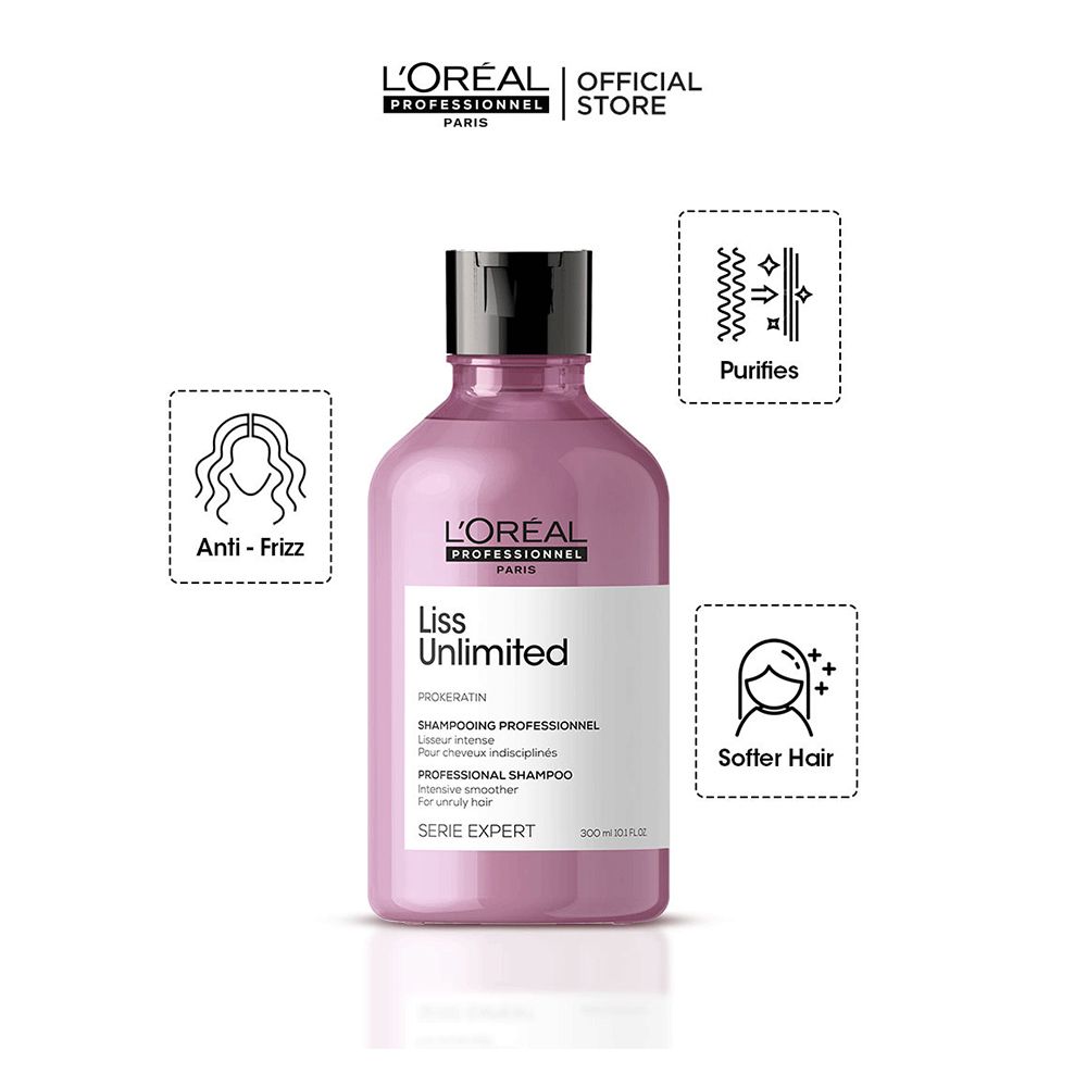 Loreal Paris - Professionnel Liss Unlimited Shampoo - 500ml