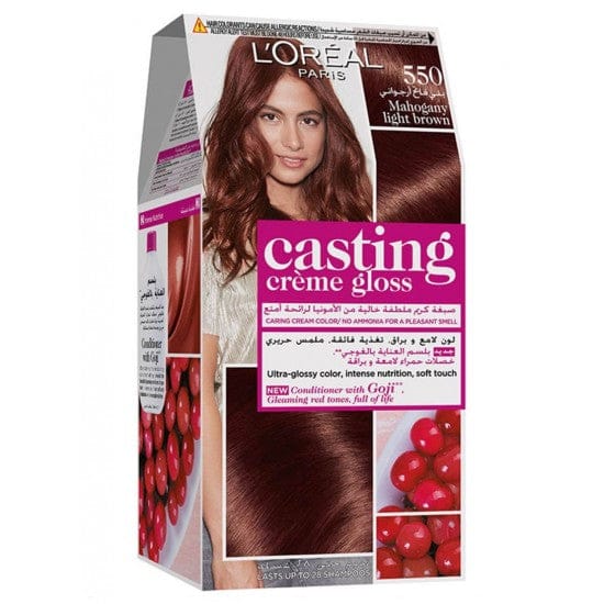 L'Oreal Paris Casting Hair Color 550, Mahogany Light Brown