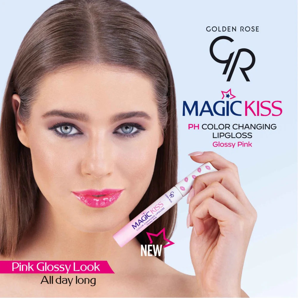 Golden Rose - Magic Kiss Color Changing Lip Gloss