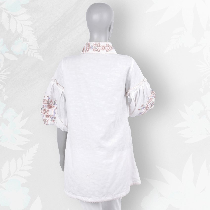 Girls Casual Emb Lawn Frock -EMBFRK-018