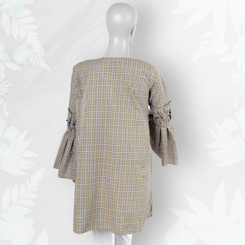 Girls Casual Emb Lawn Frock -EMBFRK-033