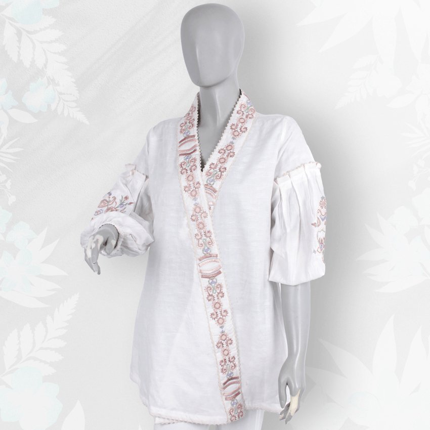 Girls Casual Emb Lawn Frock -EMBFRK-018