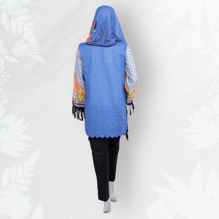 Girls 3 Piece Casual Printed Lawn Suit -03PCS-068