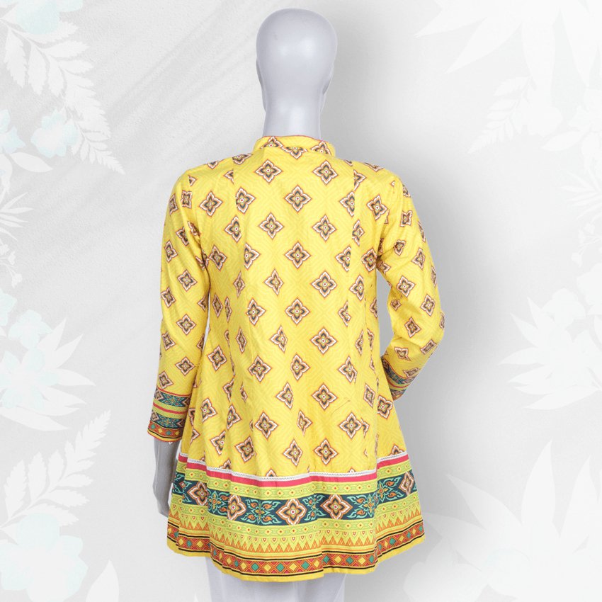 Girls Casual Emb Lawn Frock -PFRK-003