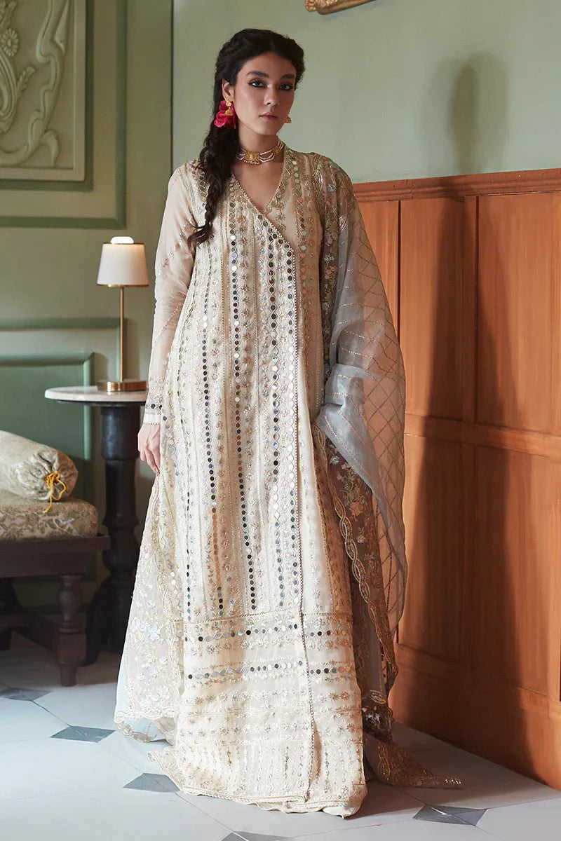 KAMDAANI By Mushq Embroidered Organza 3 Piece Unstitched Suits AAIMA