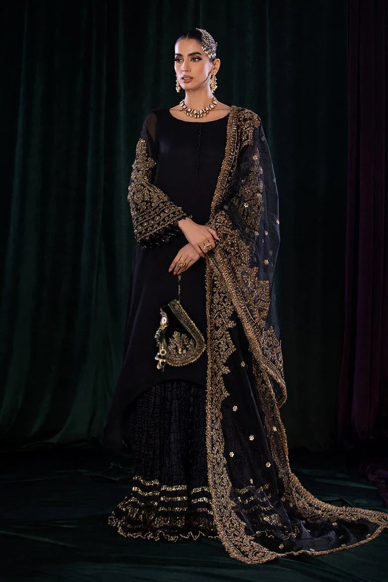 Khuda Baksh - P-255 Ready To Wear - BLACK