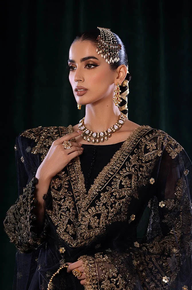Khuda Baksh - P-255 Ready To Wear - BLACK