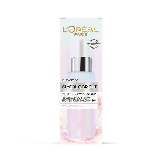 Loreal Paris Glycolic Bright Instant Glowing Face Serum 30Ml