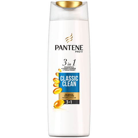Pantene Pro-V Classic Clean 3in1 Shampoo, Conditioner & Treatment 360ml