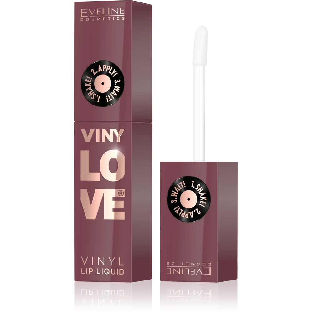 EVELINE VINYL LIP LIQUID # 08 (HONEY) LONG-WEAR 4 MG