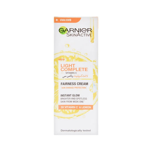 Garnier Skin Active Light Complete Vitamin C Instant Glow Fairness Cream, 40ml