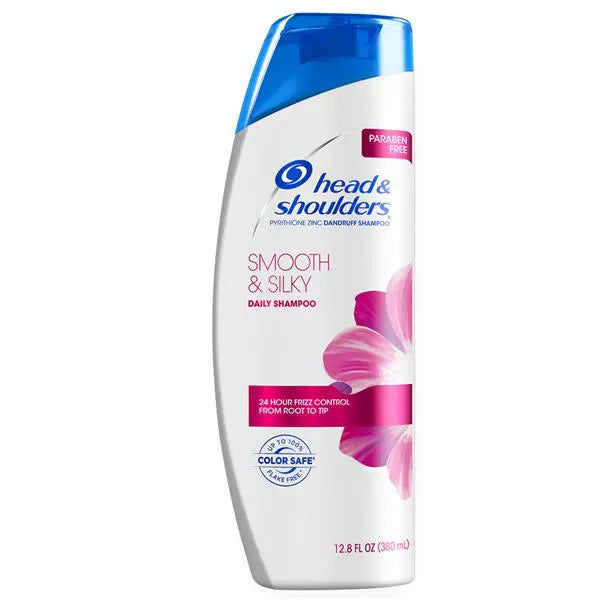 Head & Shoulders – Smooth & Silky Anti-Dandruff Shampoo – Frizz Control & Scalp Balance – 400ml