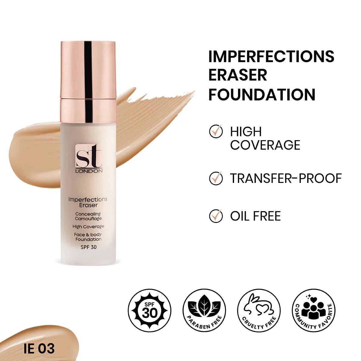 St London - Imperfection Eraser - IE 03