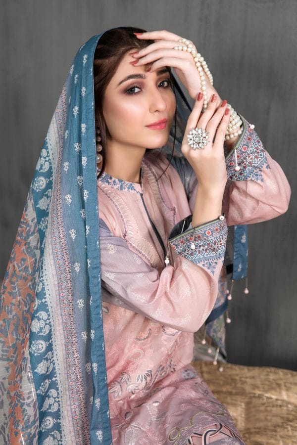 AYNUR by Tawakkal Unstitched Digital Print Embroidered Lawn Collection D-6892