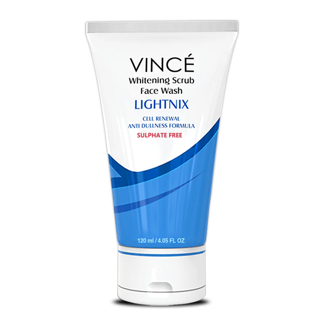 Vince LIGHTNIX Whitening Scrub Face Wash - 120ml