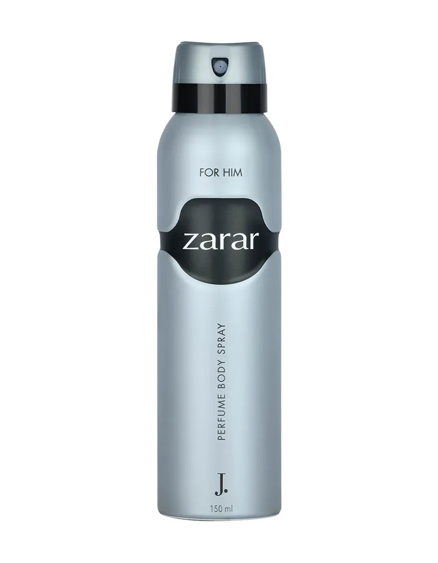 J. Junaid Jamshed Body Spray Zarar Silver - 150ml