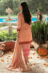 Sunehri Shaam By Al Zohaib Embroidered Jacquard Unstitched 3 Piece (03)