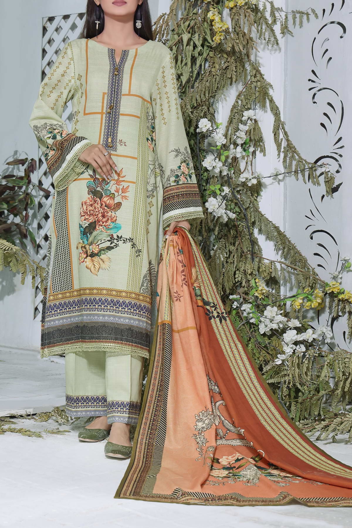 Shahkar Khadda by VS textile 3 piece unstitch D-13