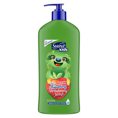 Suave Kids 3 in 1 Shampoo + Conditioner + Body Wash Pump, Strawberry Blast, 532 ml