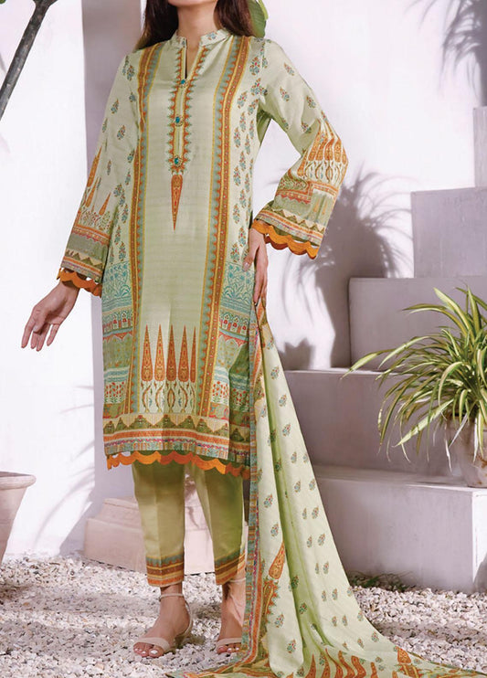 VS Textiles Unstitched Shahkar Printed Khaddar 3pc Suit D-104
