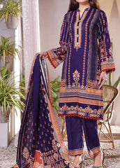VS Textiles Unstitched Shahkar Printed Khaddar 3pc Suit D-111