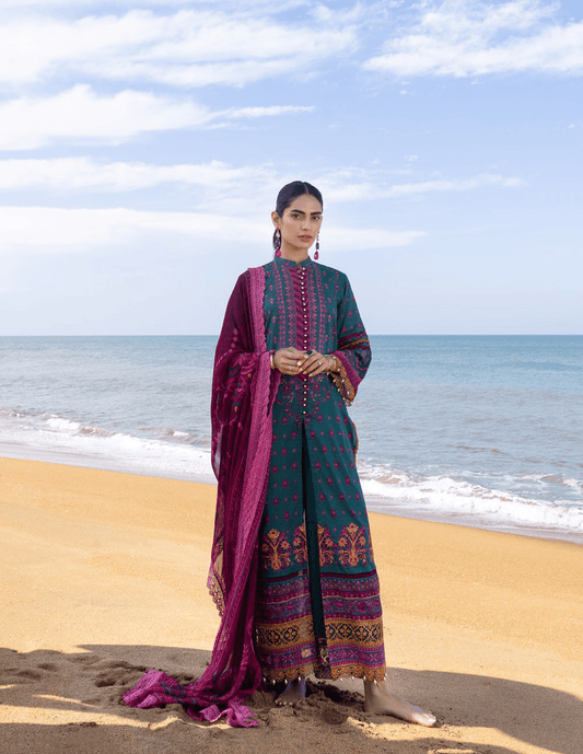 Tahra By Zainab Chottani Embroidered Lawn Suits Unstitched 3 Piece TROPIC LUSH 3A