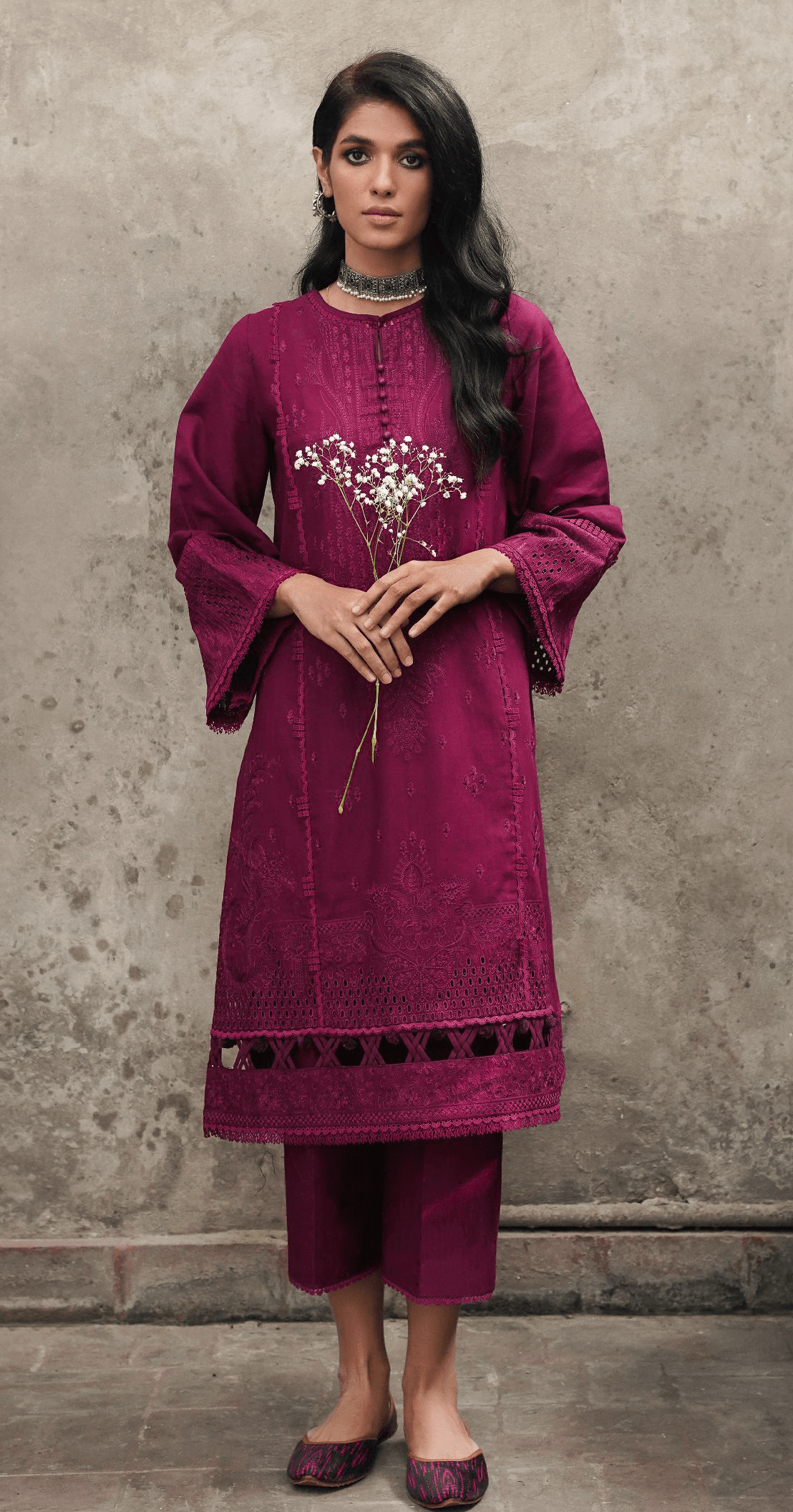 Shahtoosh By Jazmin Embroidered Khaddar Suits Unstitched 3 Piece JZ22SW 09 Johi - Winter Collection