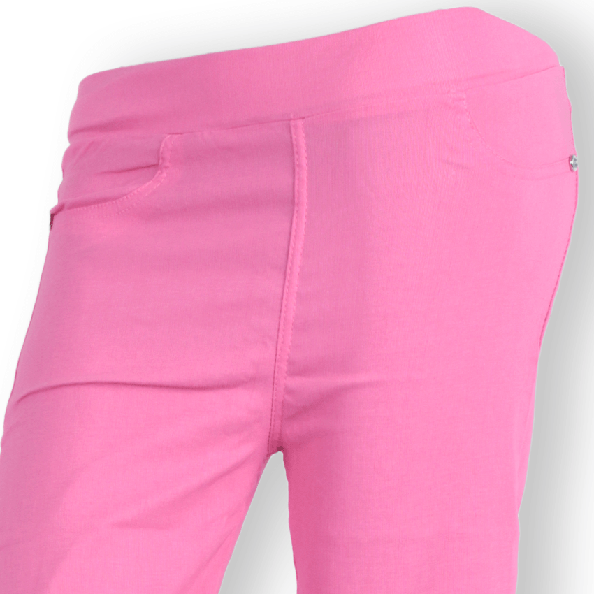 Women's Plain Pants - Pink