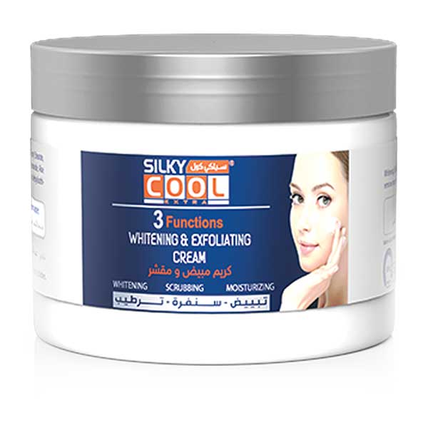 Silky Cool 3 in 1 Whitening & Exfoliating Cream 350ml