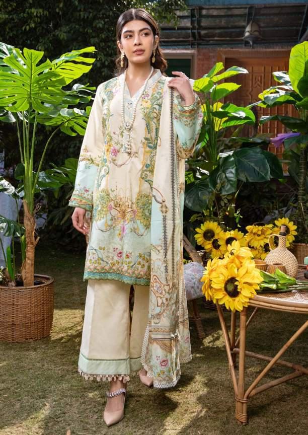 Umang by Motifz Digital Printed Lawn Unstitched 3 Piece 3226-Flora - Summer Collection