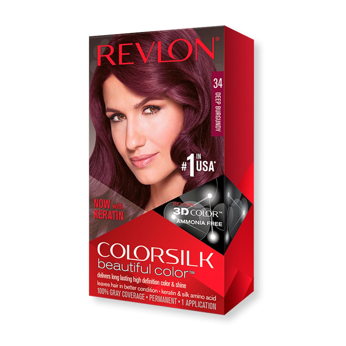 Revlon Colorsilk Deep Burgundy 34