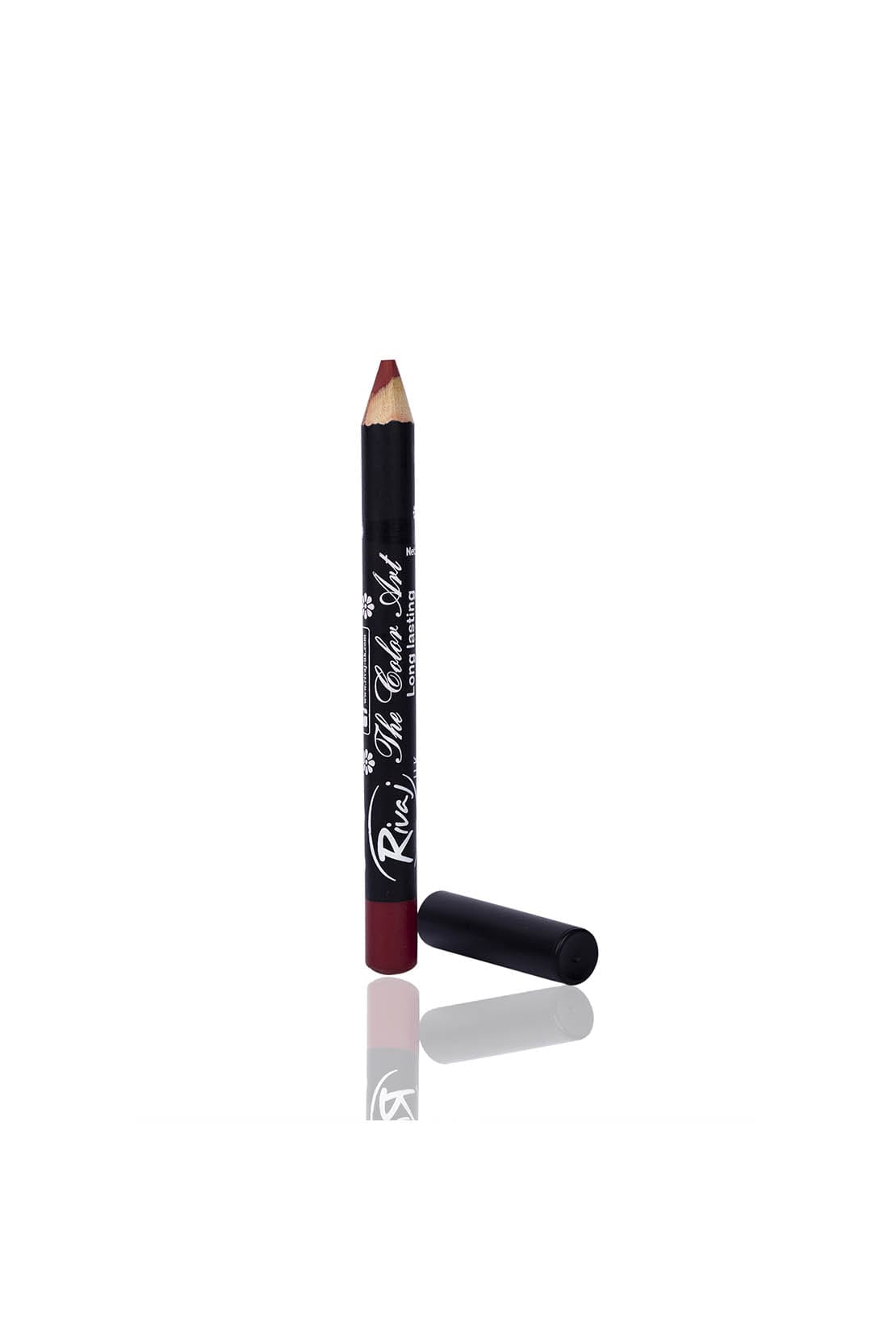 Rivaj UK Cosmetics Lip & Eye Pencil Shade #035 Fire Brick