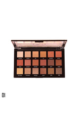 Rivaj UK HD Flawless Eyeshadow Palette (18 in 1) Shade 01 (To be Check)