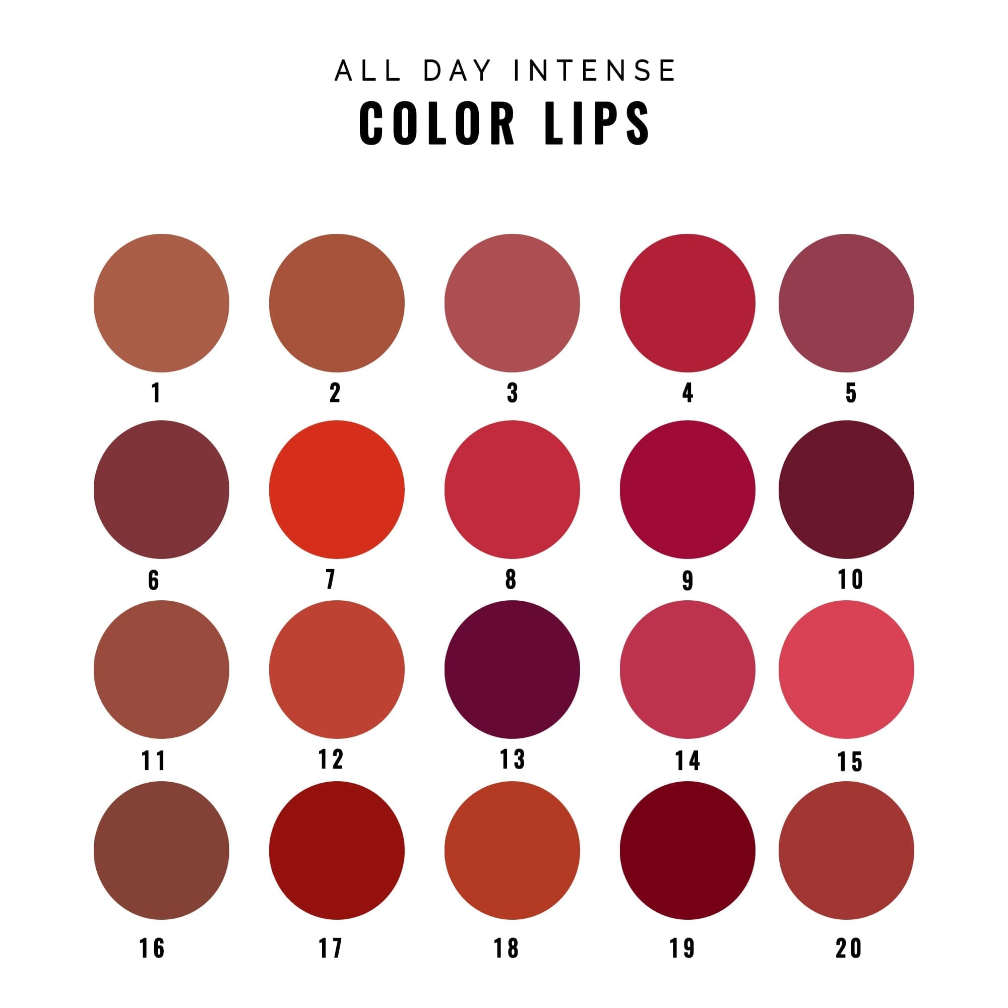 Rivaj UK All Day Intense Color Lip Gloss Color # 19