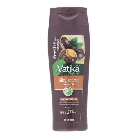 Vatika Silky Shine Shampoo Reetha & Shikakai 400ml