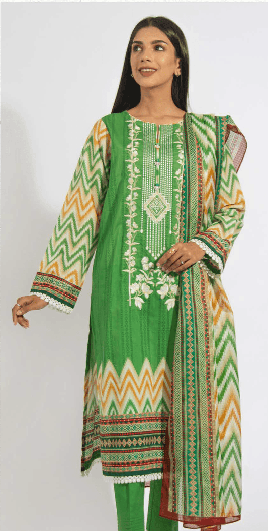 zellbury Embroidered Shirt Shalwar Dupatta  Textured Suit 3 piece vol.4